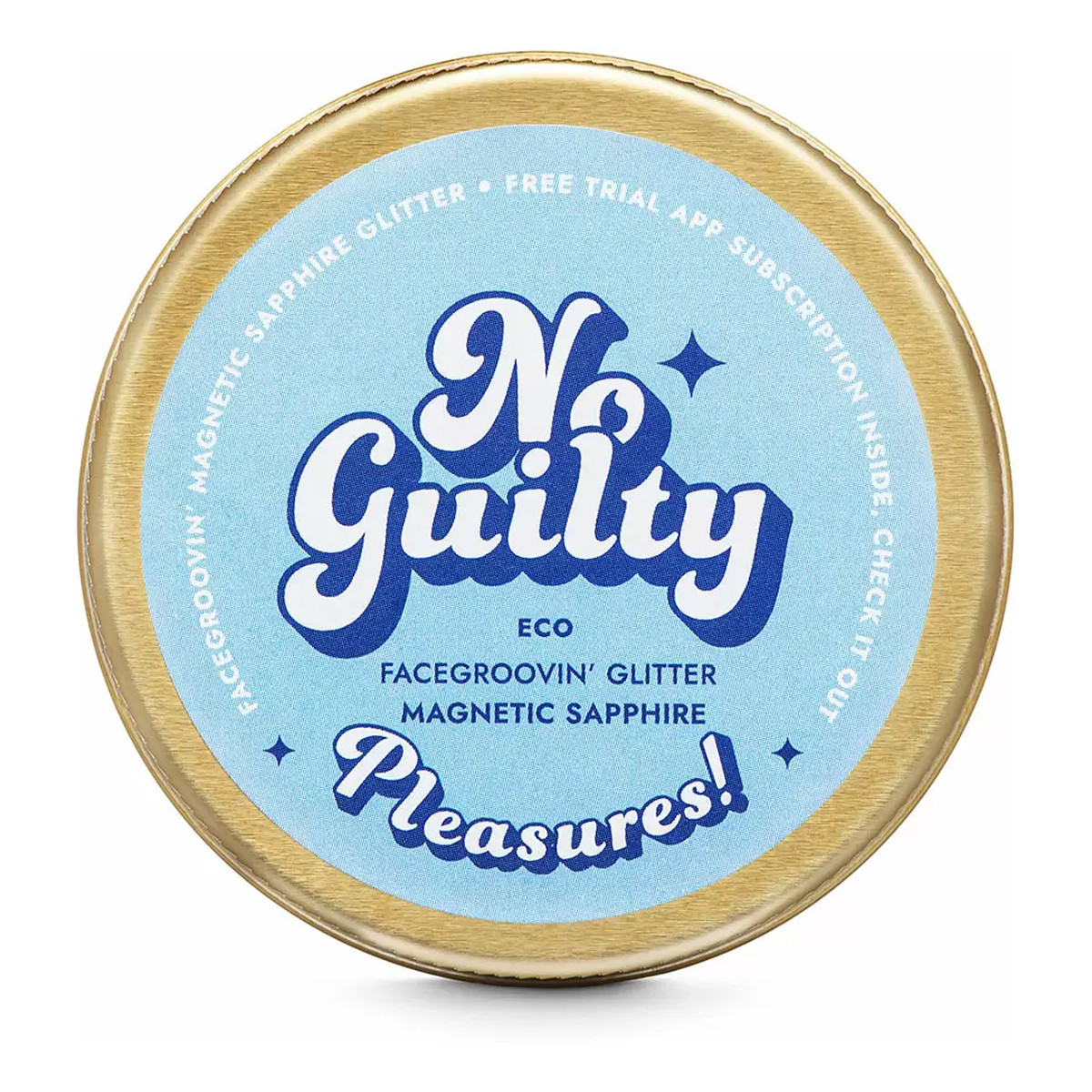 Ministerstwo Dobrego Mydła No Guilty Bio brokat do zdobienia twarzy i ciała magnetic sapphire 10g