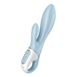 Air pump bunny 1 wibrator z funkcją pompowania blue