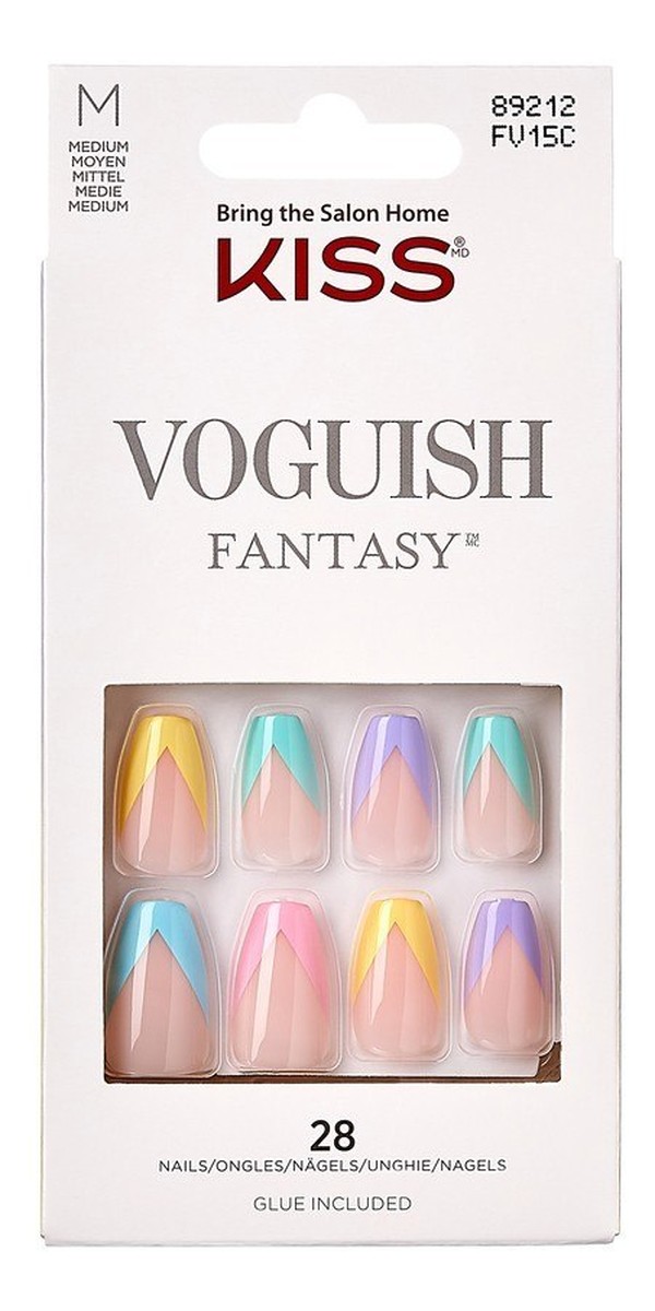Sztuczne Paznokcie Voguish Fantasy - Candies (rozmiar M) 28szt.