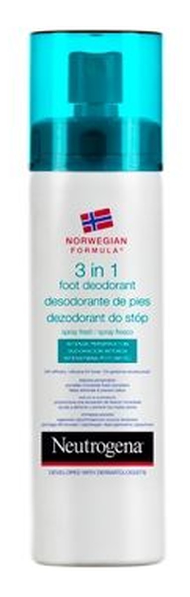 Dezodorant Do Stóp 3w1