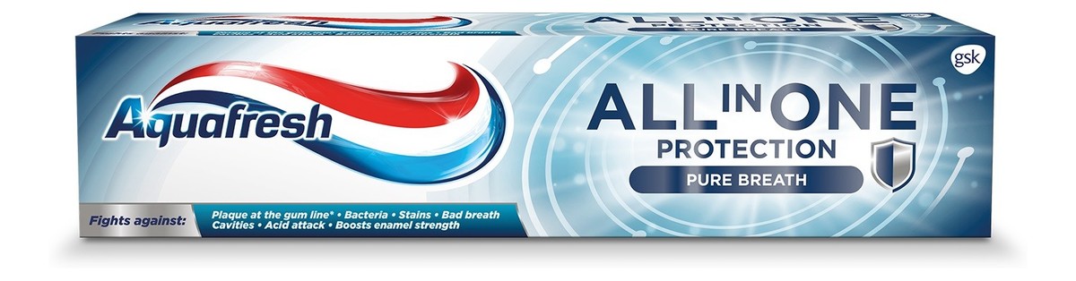 Aquafresh pasta all in one prot. pure 100m