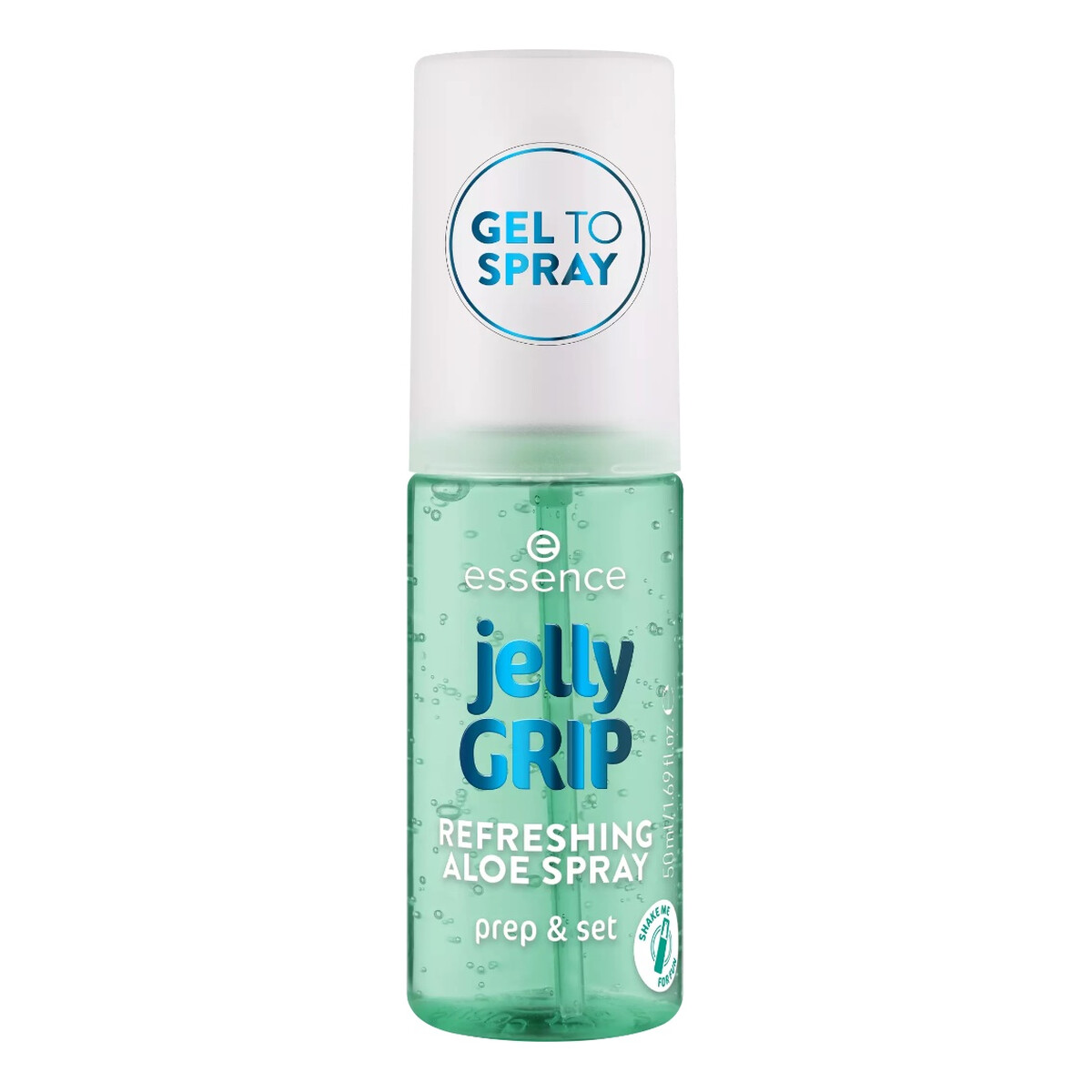 Essence Jelly Grip Refreshing Aloe Spray utrwalający makijaż 50ml