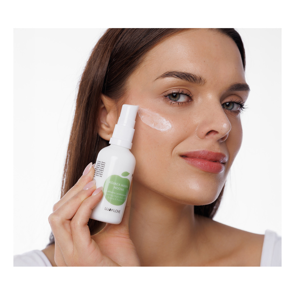 Lullalove Kojąca maska nocna z ektoiną i prebiotykami 50ml