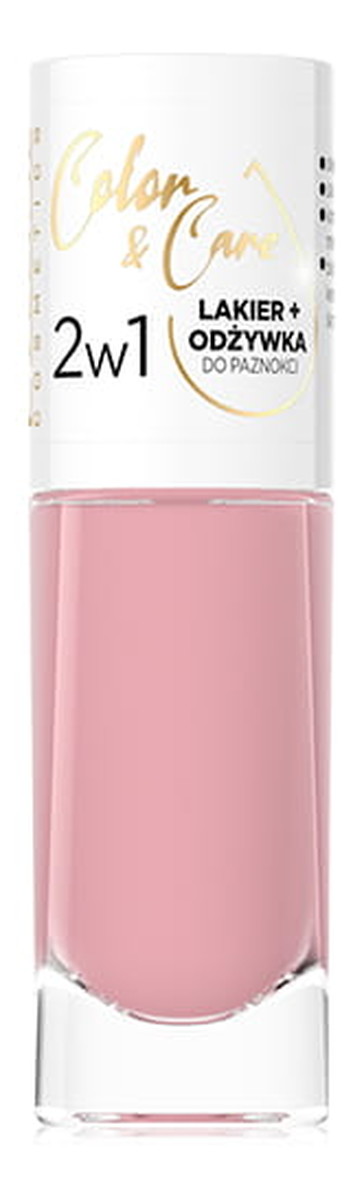Lakier i odżywka do paznokci 2w1