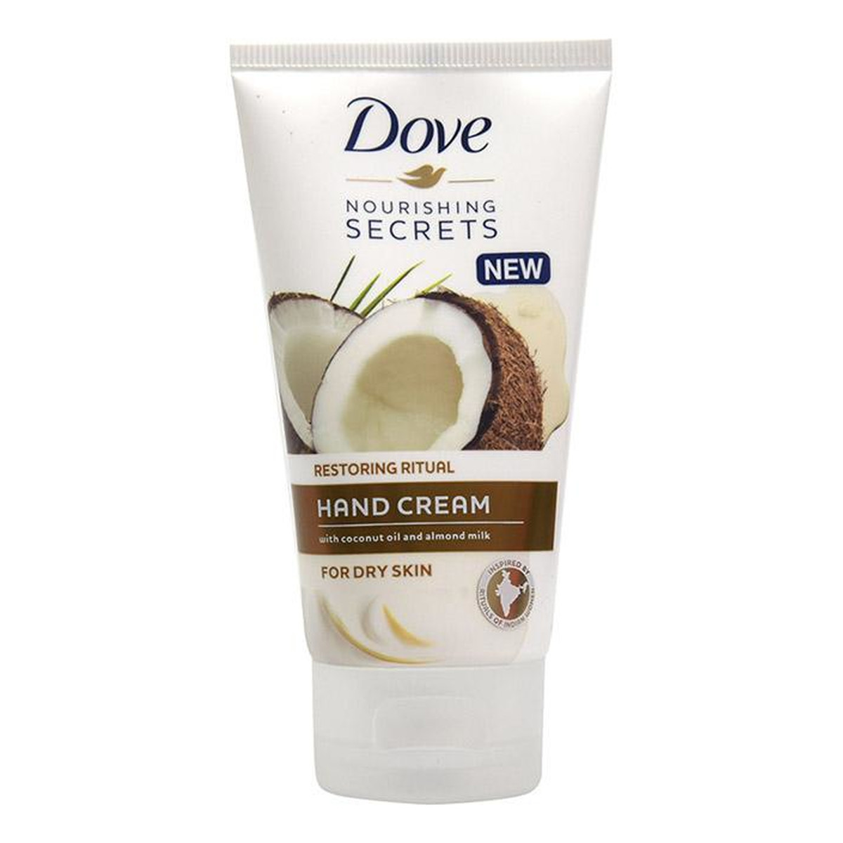 Dove Nourishing Secrets krem do rąk Coconut Oil & Almond Milk 75ml