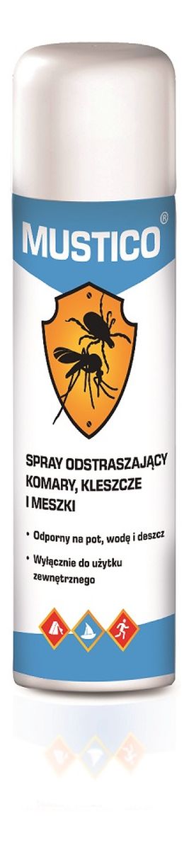 Spray odstraszający komary kleszcze i meszki