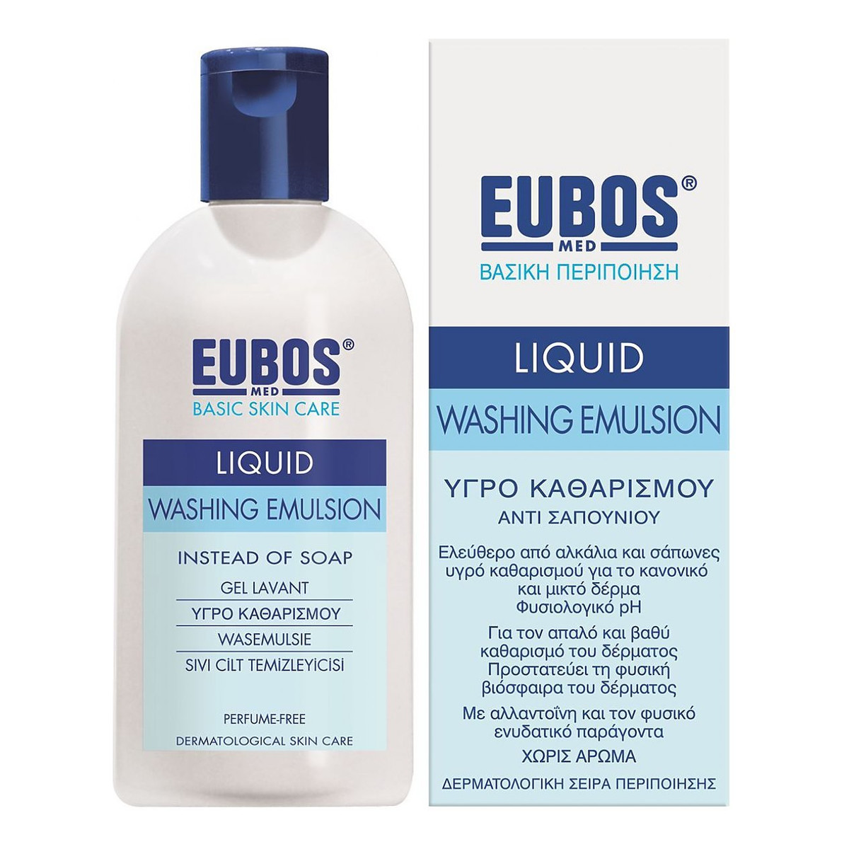 Eubos-Med Liquid emulsja do mycia ciała bezzapachowa 200ml