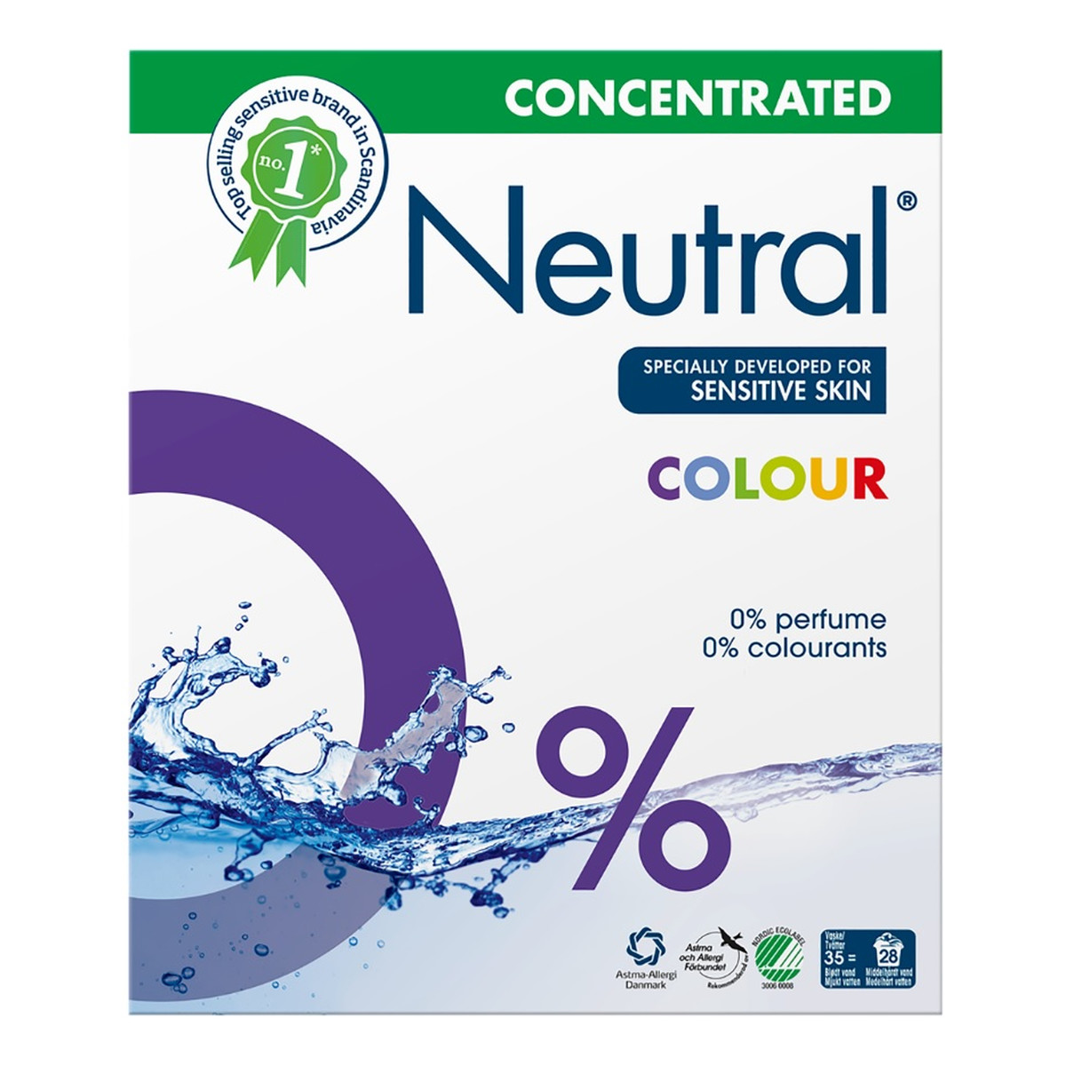 Neutral Powder Colour proszek do prania do koloru