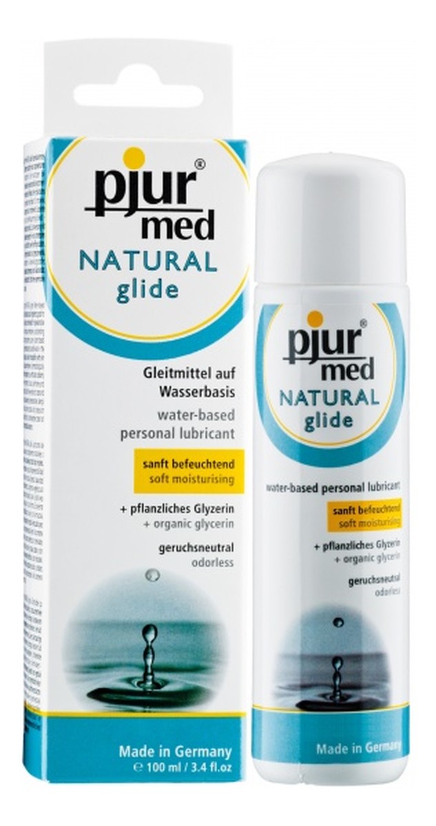 Med natural glide nawilżający lubrykant na bazie wody