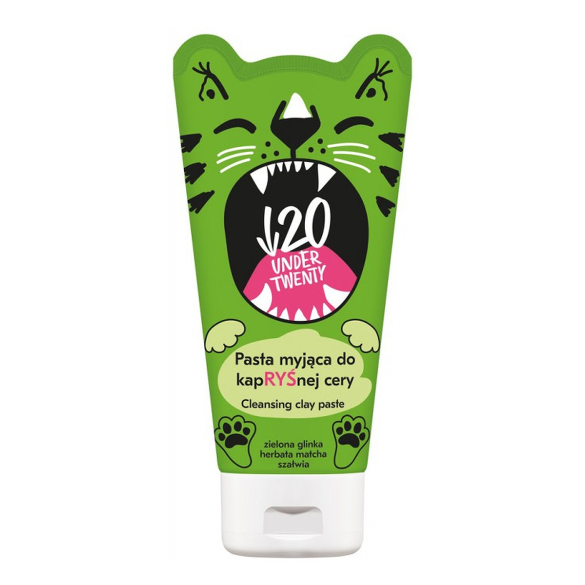 Under Twenty ↓20 Pasta myjąca do kapRYŚnej cery 150ml