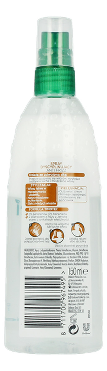 Spray Dyscyplinujący Włosy