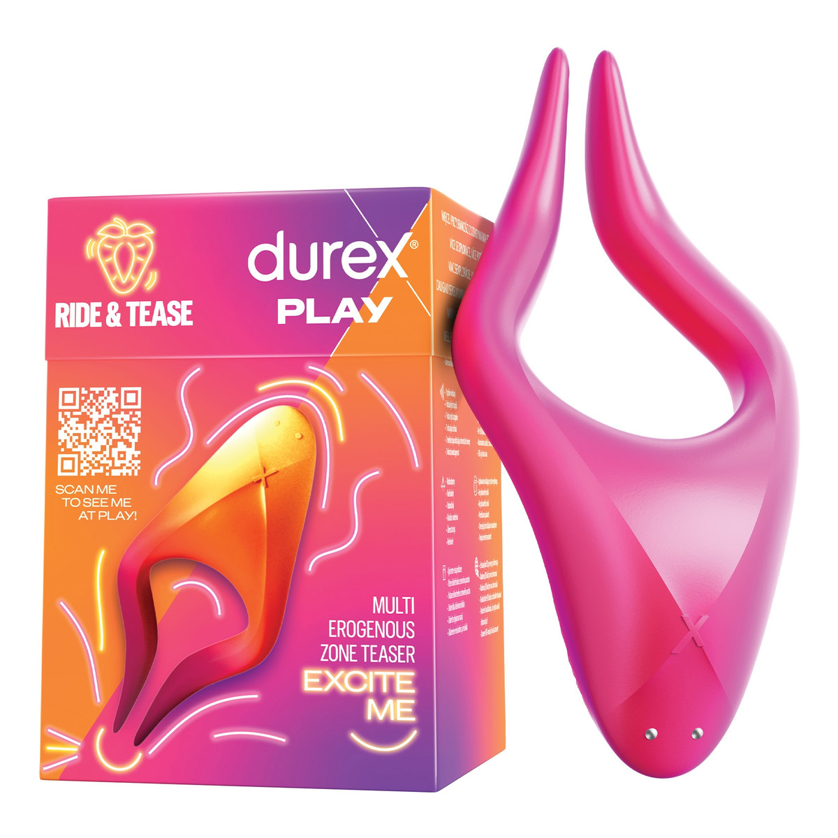 Durex Ride & Tease Play Stimulator Stymulator dla par