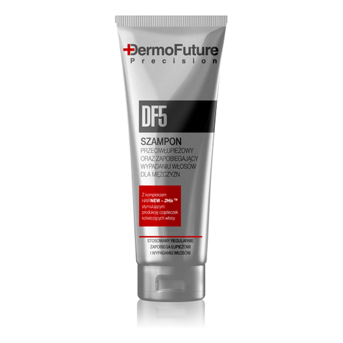 DermoFuture DF5 Szampon Przeciwłupieżowy i Zapobiegający Wypadaniu Włosów Dla Mężczyzn 250ml