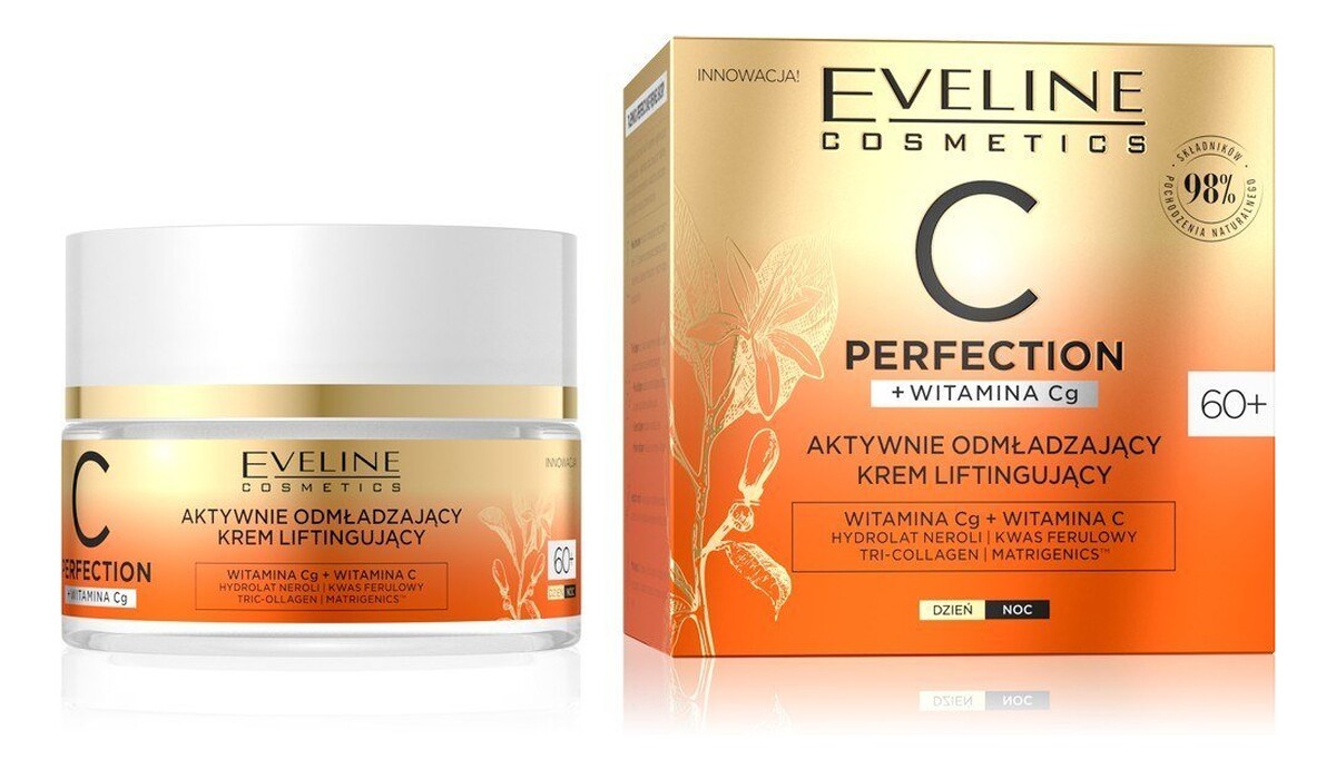 Aktywnie Odmładzający Krem liftingujący 60+ na dzień i noc