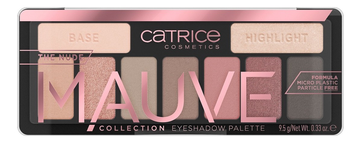 The Nude Mauve Collection Eyeshadow Palette paleta cieni do powiek 010 Glorious Rose