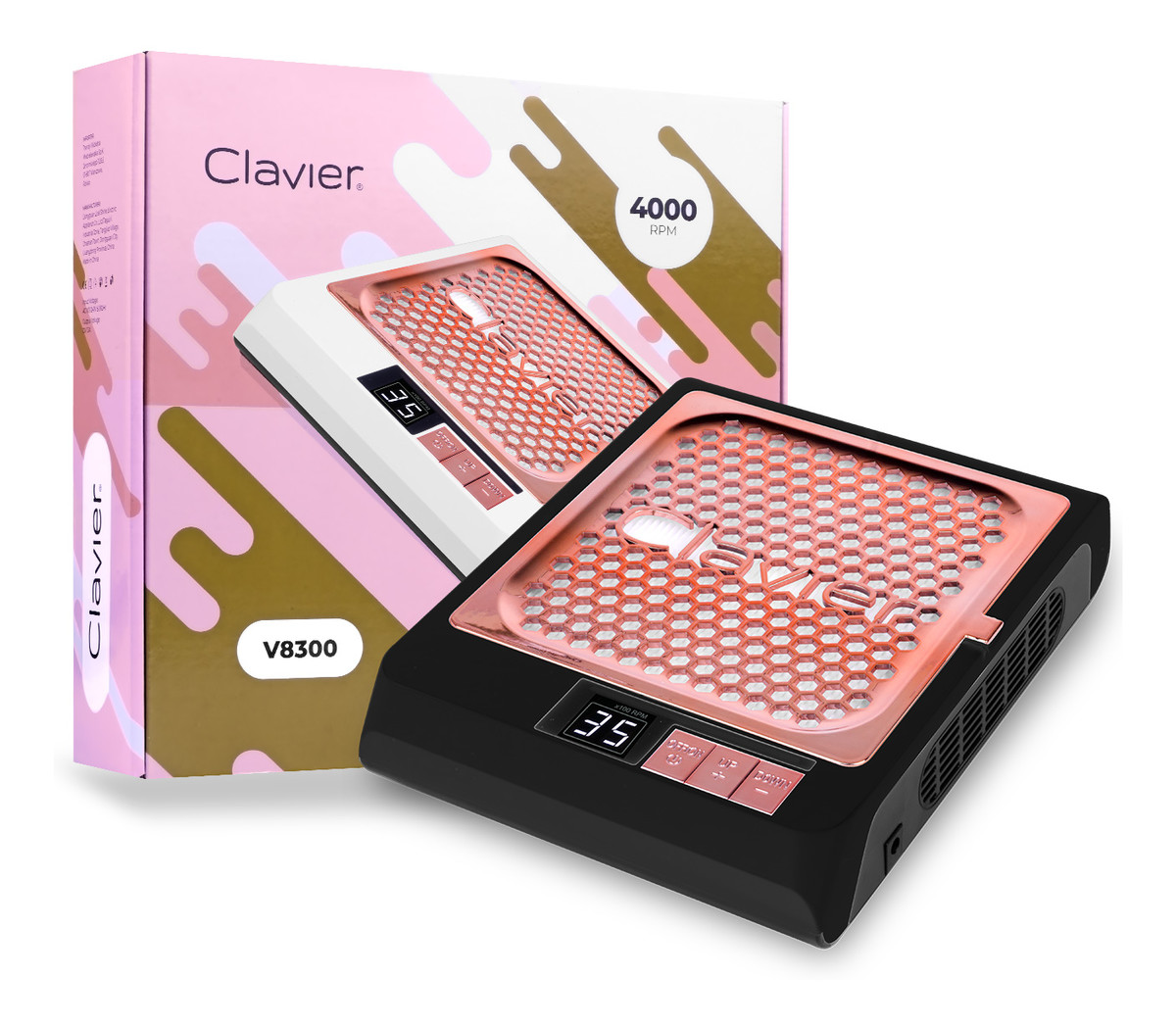 Pochłaniacz pyłu V8300 20W do manicure i pedicure