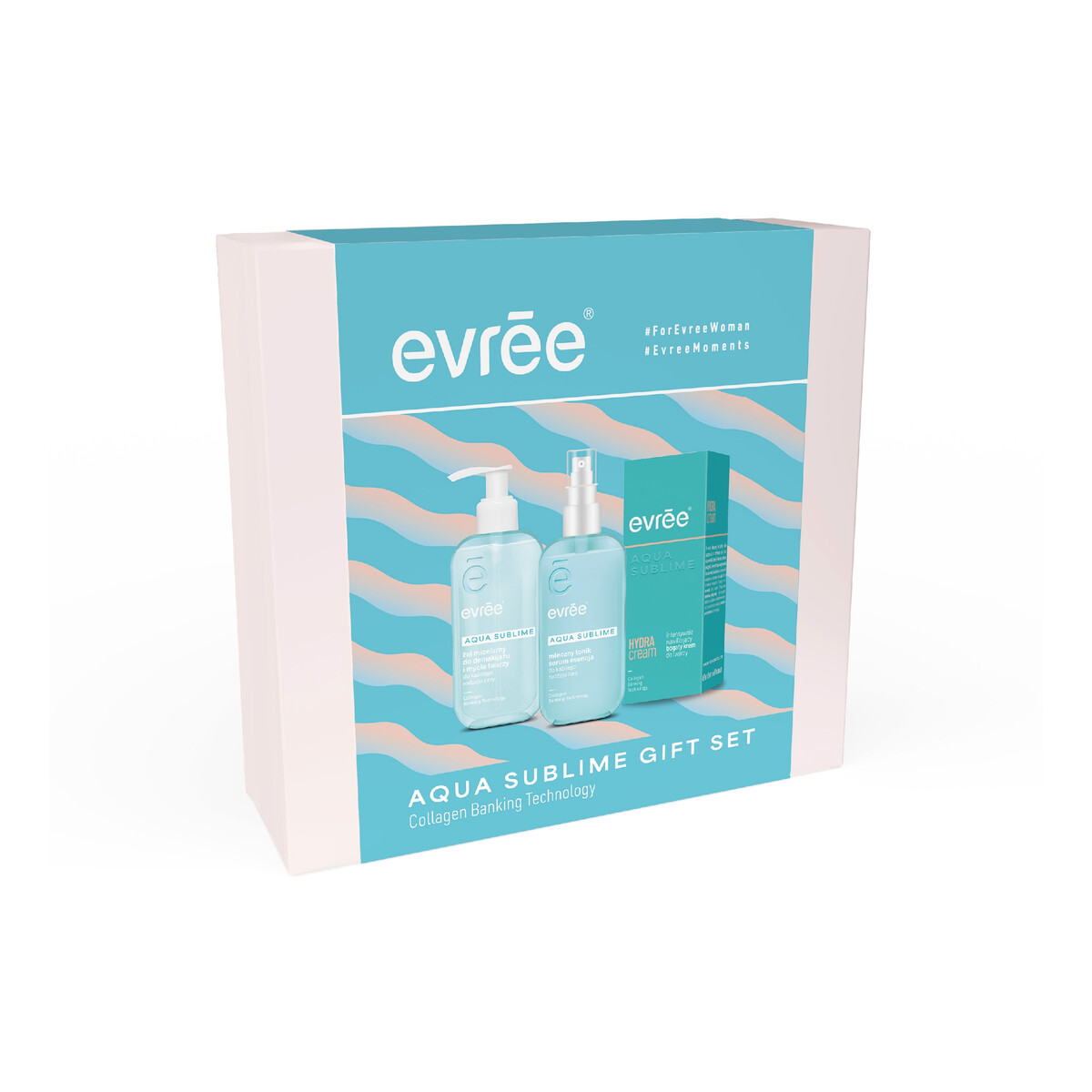 Evree Zestaw pielęgnacyjny Aqua Sublime 200ml