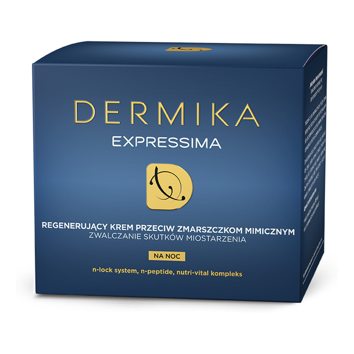 Dermika Expressima Regenerujący Krem Przeciw Zmarszczkom Mimicznym Na Noc 50ml