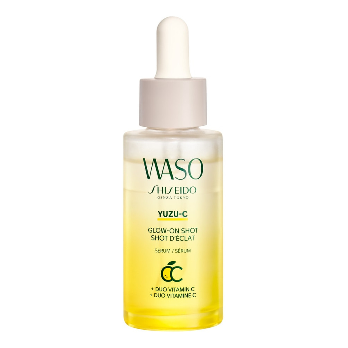 Shiseido Waso yuzu-c glow-on shot serum olejowe serum do twarzy 28ml