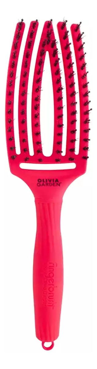 Fingerbrush Combo Medium Szczotka do Rozczesywania Włosów i Masażu Pink