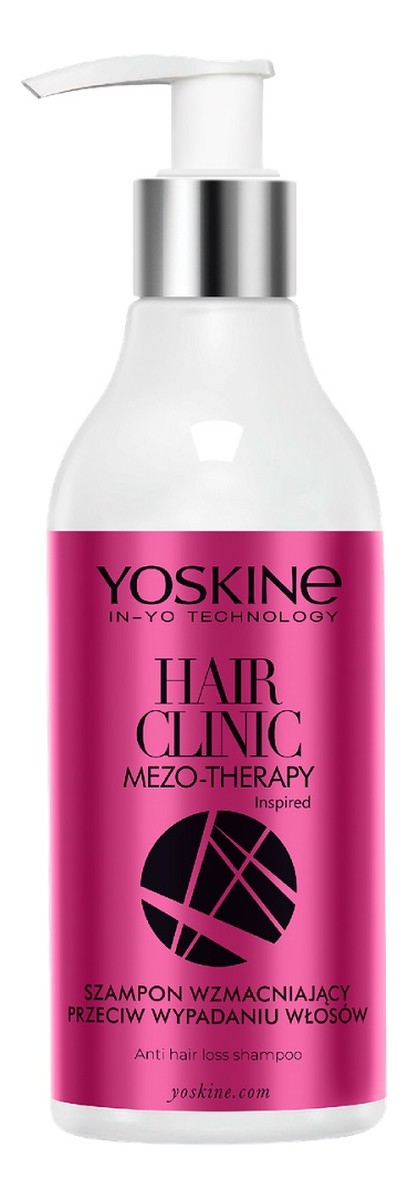 Hair clinic mezo-therapy szampon wzmacniający przeciw wypadaniu włosów