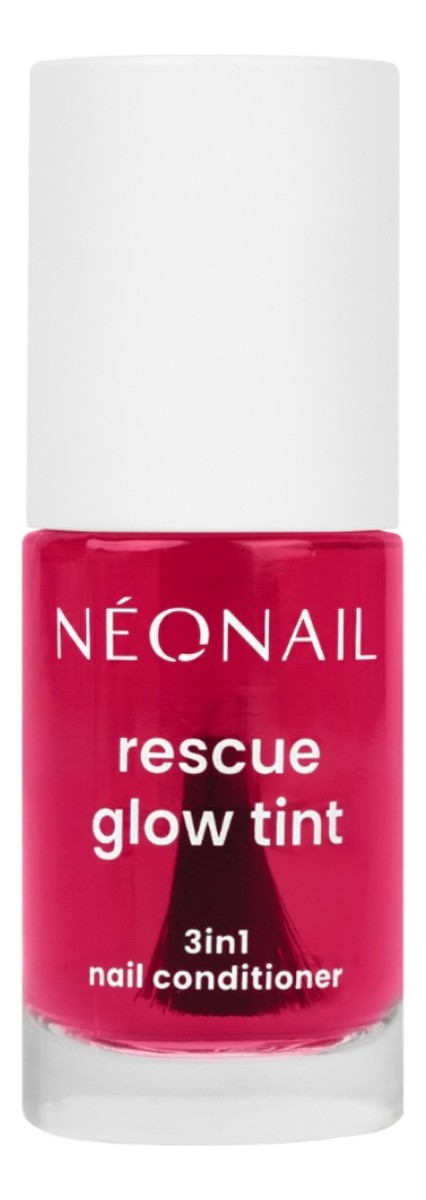 Rescue Glow Tint regenerująca odżywka do paznokci Glazed Strawberry