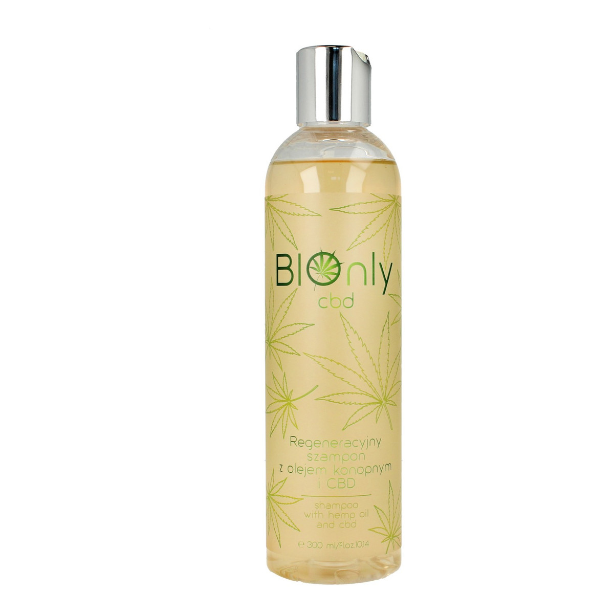 BIOnly CBD Szampon do włosów regenaracyjny z olejkiem konopnym 300ml