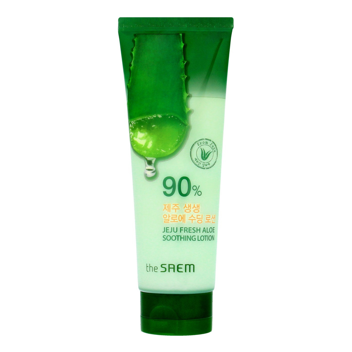 Saem Jeju Fresh Aloe Kojący lotion do ciała 90% 250ml