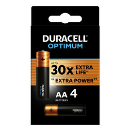 Baterie Alkaliczne Optimum Extra Power AA LR06 (4)