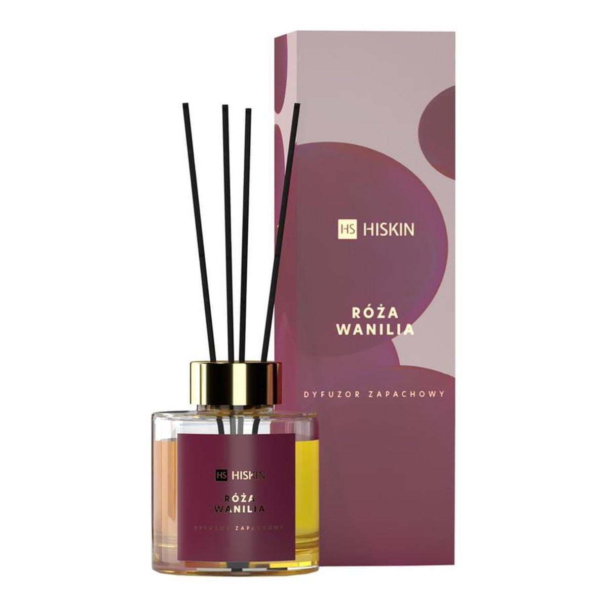Hiskin Dyfuzor zapachowy Róża & Wanilia 90ml
