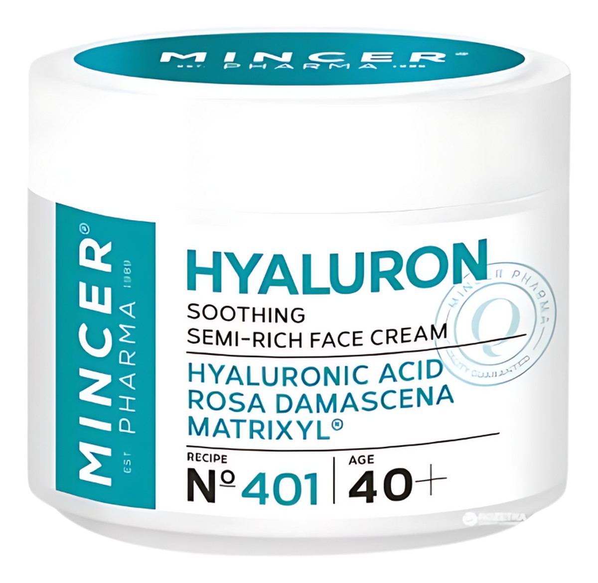 Łagodzący Krem półtłusty do twarzy 40+ nr 401