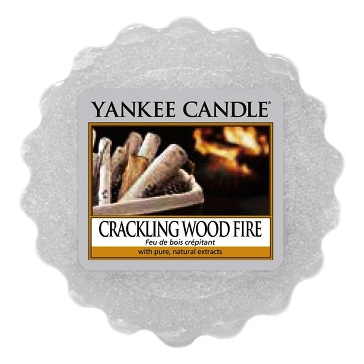 Yankee Candle Wax wosk zapachowy Crackling Wood Fire 22g