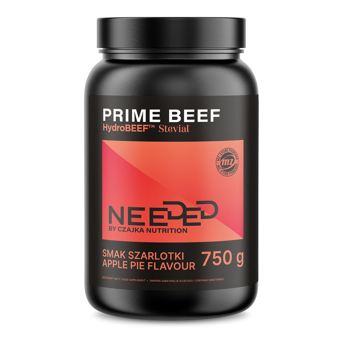 Needed Prime Beef suplement diety w proszku szarlotka 750g
