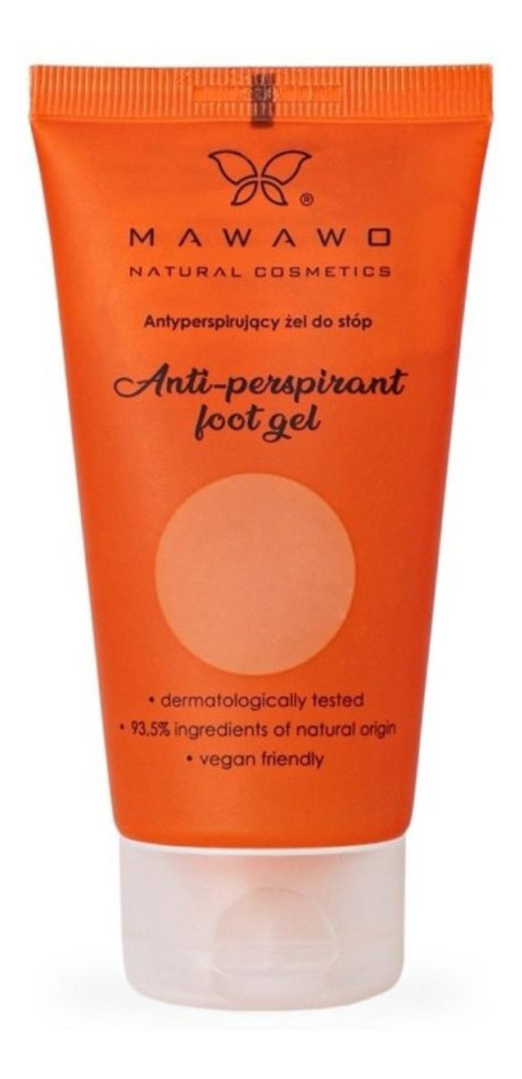 Antyperspirujący żel do stóp
