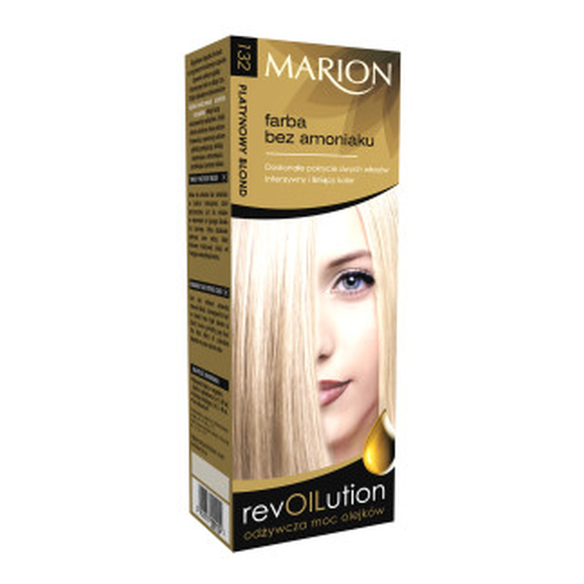 Marion Revolution Farba Bez Amoniaku z Odżywczymi Olejkami