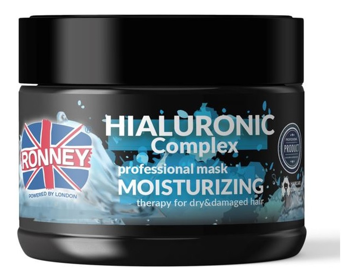 Hialuronic complex professional mask moisturizing nawilżająca maska do włosów suchych i zniszczonych