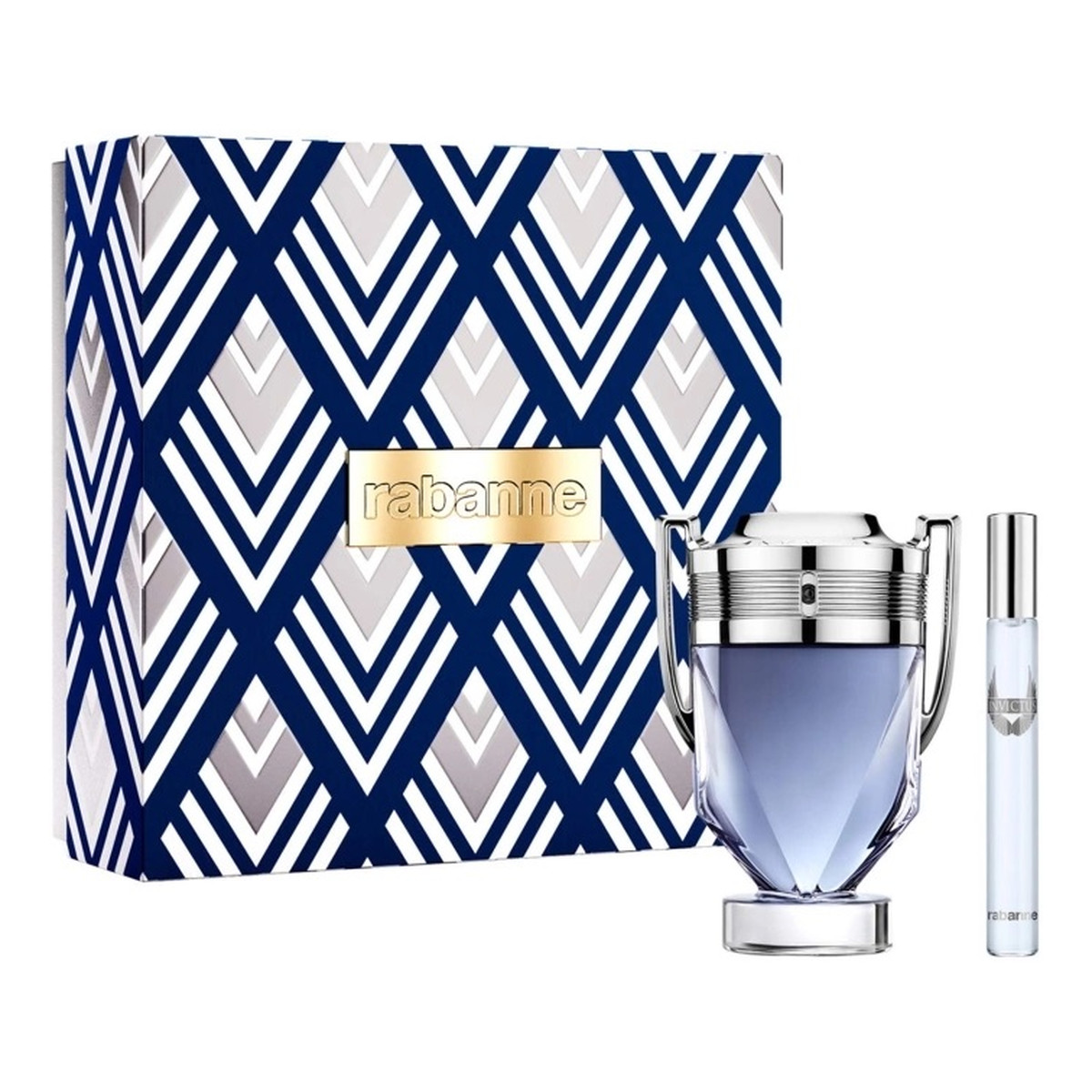 Paco Rabanne Invictus zestaw woda toaletowa spray 100ml + woda toaletowa spray 10ml