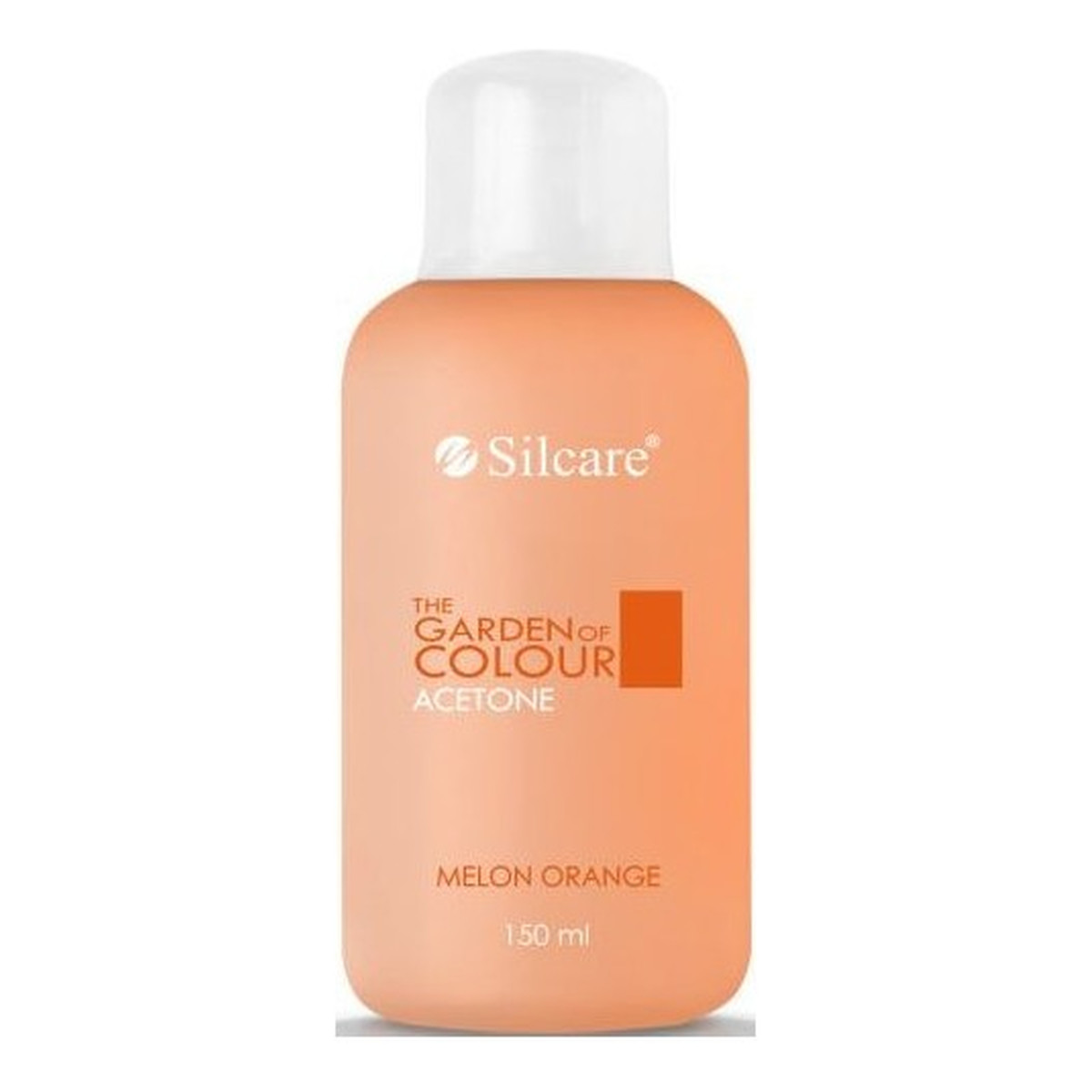 Silcare The Garden of Colour aceton do usuwania żelowych lakierów hybrydowych Melon Orange 150ml