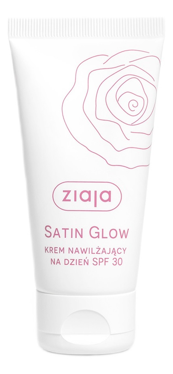 Krem nawilżający na dzień SPF30 z ekstraktem z płatków róży