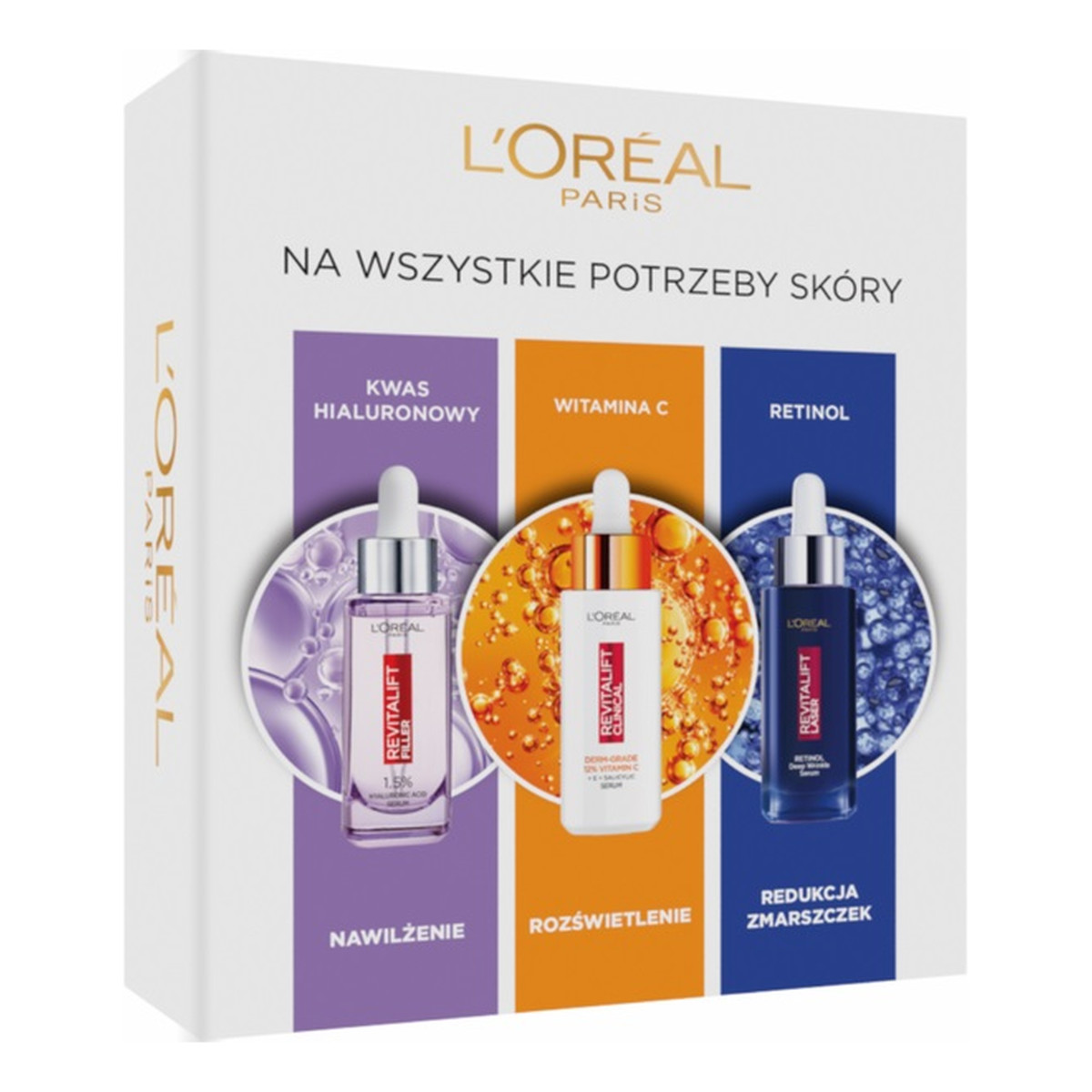 L'Oreal Paris Revitalift Serums Zestaw pielęgnacyjny do twarzy