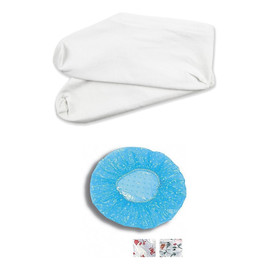 Skarpetki Bawełniane Kosmetyczne Rozmiar Uniwersalny 6104 + Czepek pod prysznic