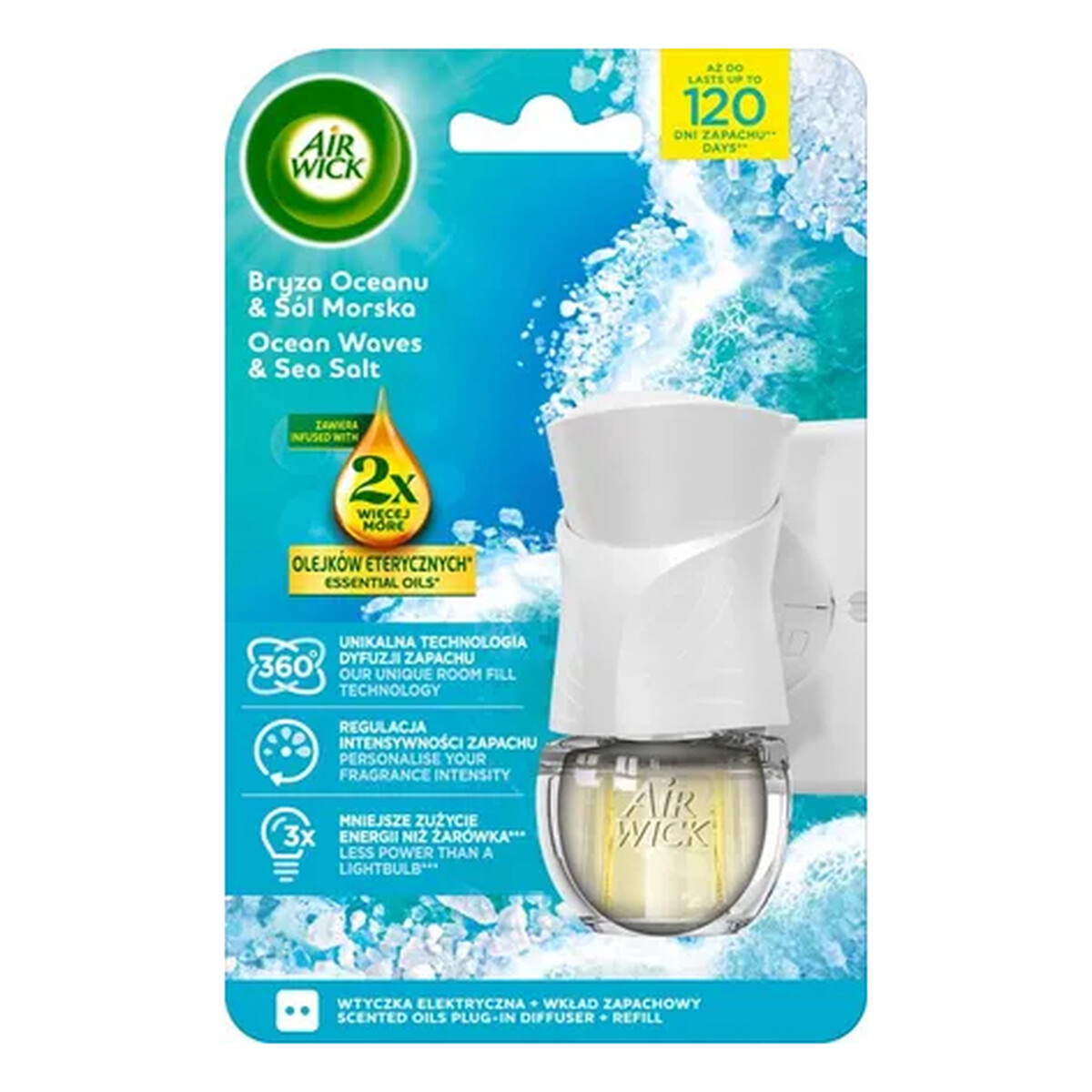 Air Wick Odświeżacz elektryczny Bryza Oceanu 19ml