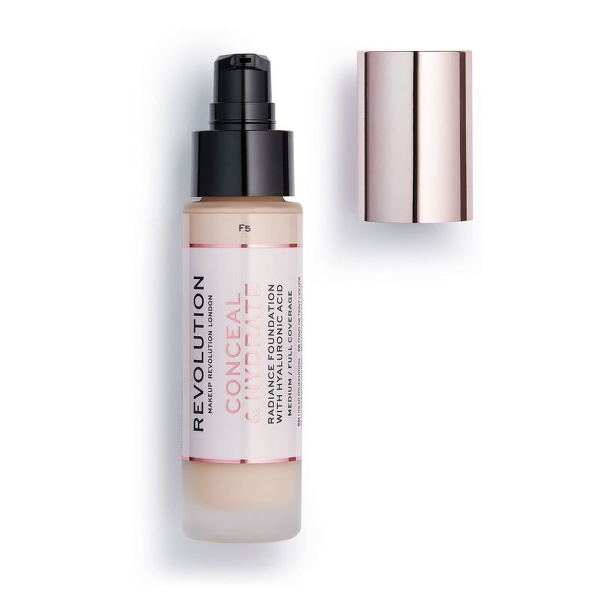 Makeup Revolution Conceal & Hydrate lekki nawilżający podkład do twarzy 23ml
