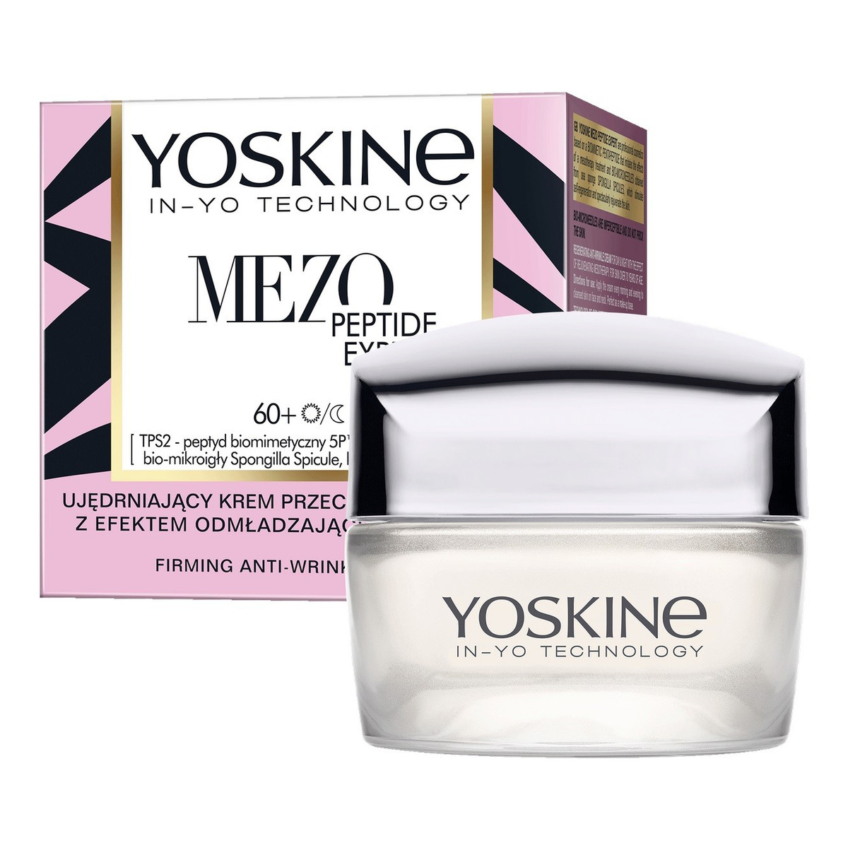 Dax YOSKINE Mezo Peptide Expert Ujędrniający Krem przeciwzmarszczkowy 60+ na dzień i noc 50ml