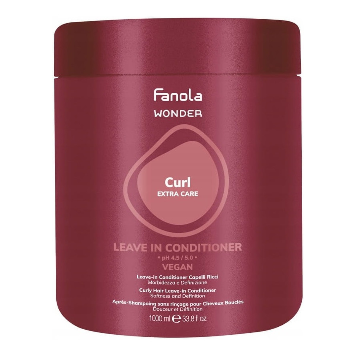 Fanola Wonder curl extra care odżywka do włosów kręconych bez spłukiwania 1000ml