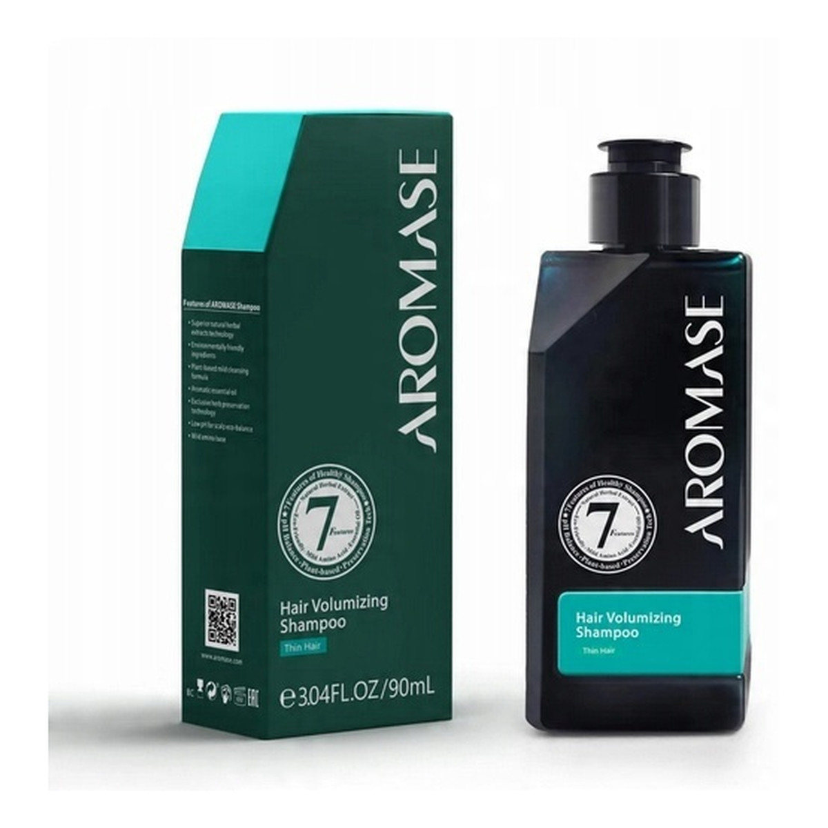 Aromase Volumizing Essential Szampon zwiększający objętość włosów do każdego typu skóry głowy 90ml