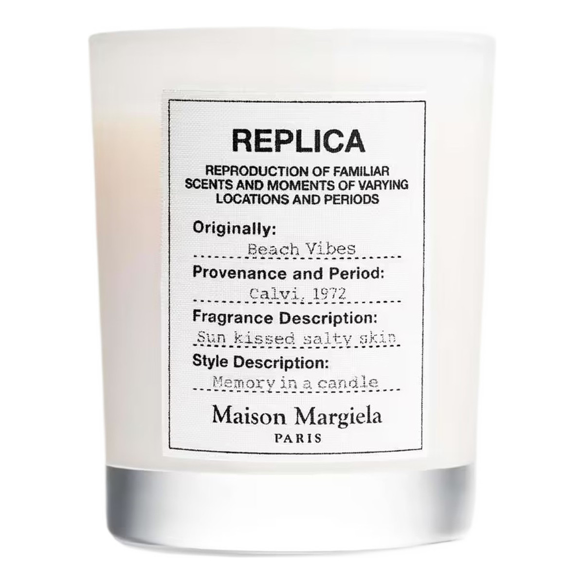 Maison Margiela Replica Beach Vibes świeca zapachowa 165g