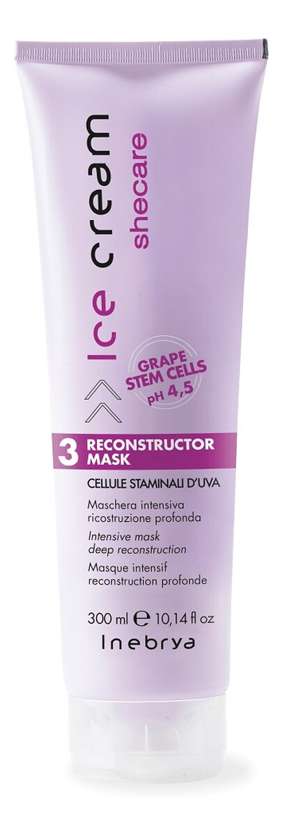 Ice cream shecare reconstruction mask rekonstruująca maska do włosów z keratyną