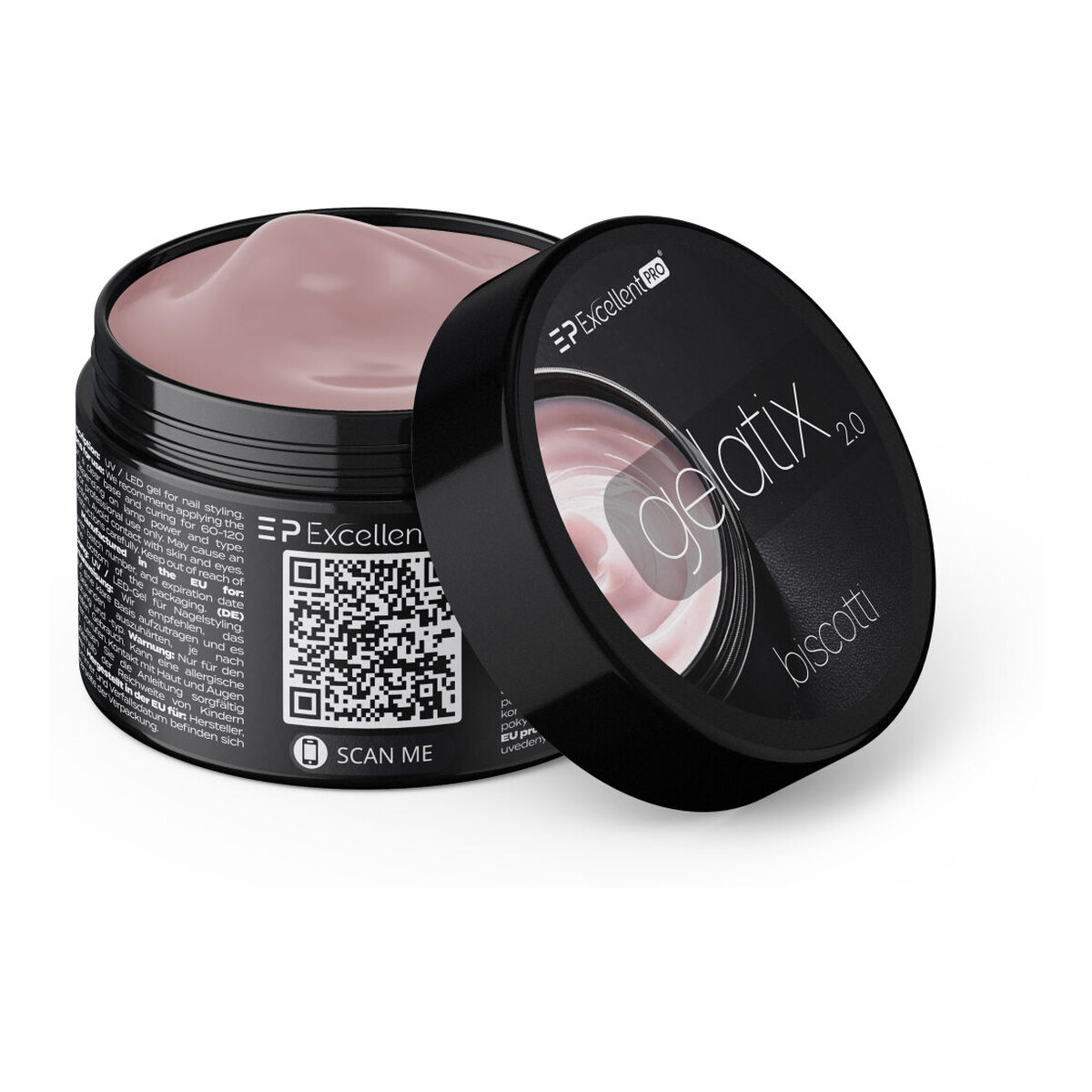 Excellent PRO Gelatix 2.0 Żel budujący biscotti 15g