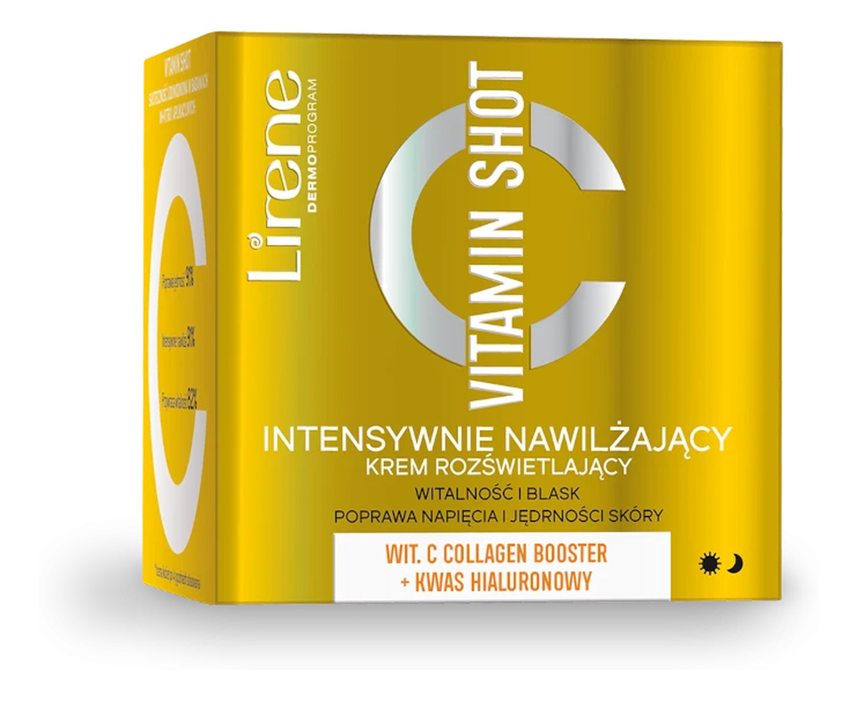 Intensywnie nawilżający krem rozświetlający